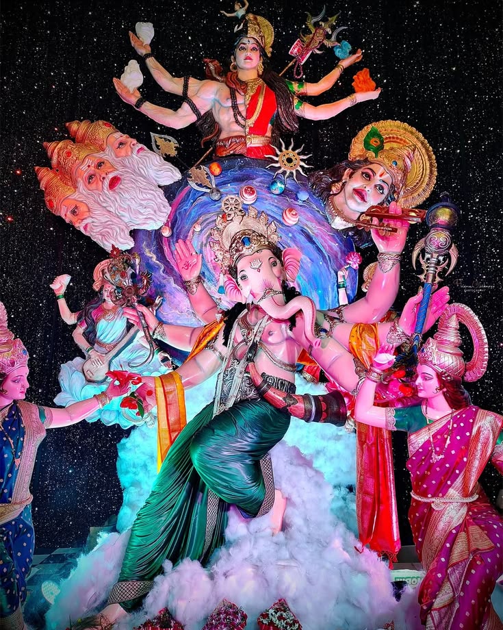 Artistic Ganpati Theme